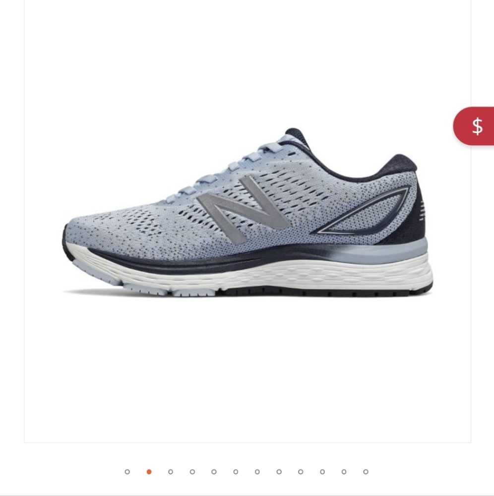 New Balance Women's 880 V9 Sky Blue Running Sneakers Size 6